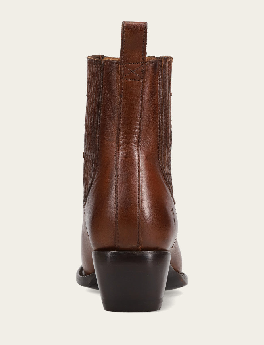 Walnut Booties Frye Women's Walnut Sacha Chelsea Boot