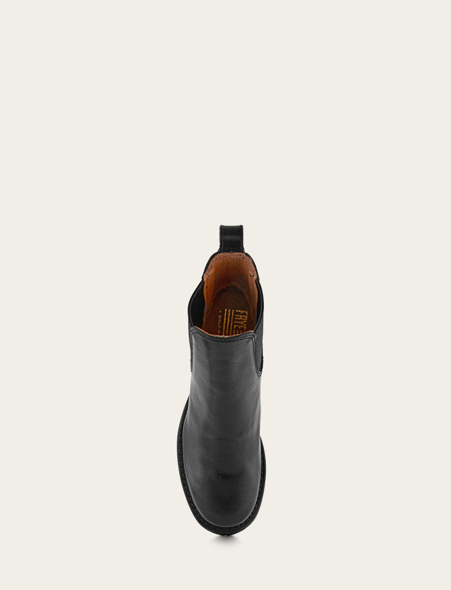 Black Booties Frye Women's Black Sabrina Chelsea Boots