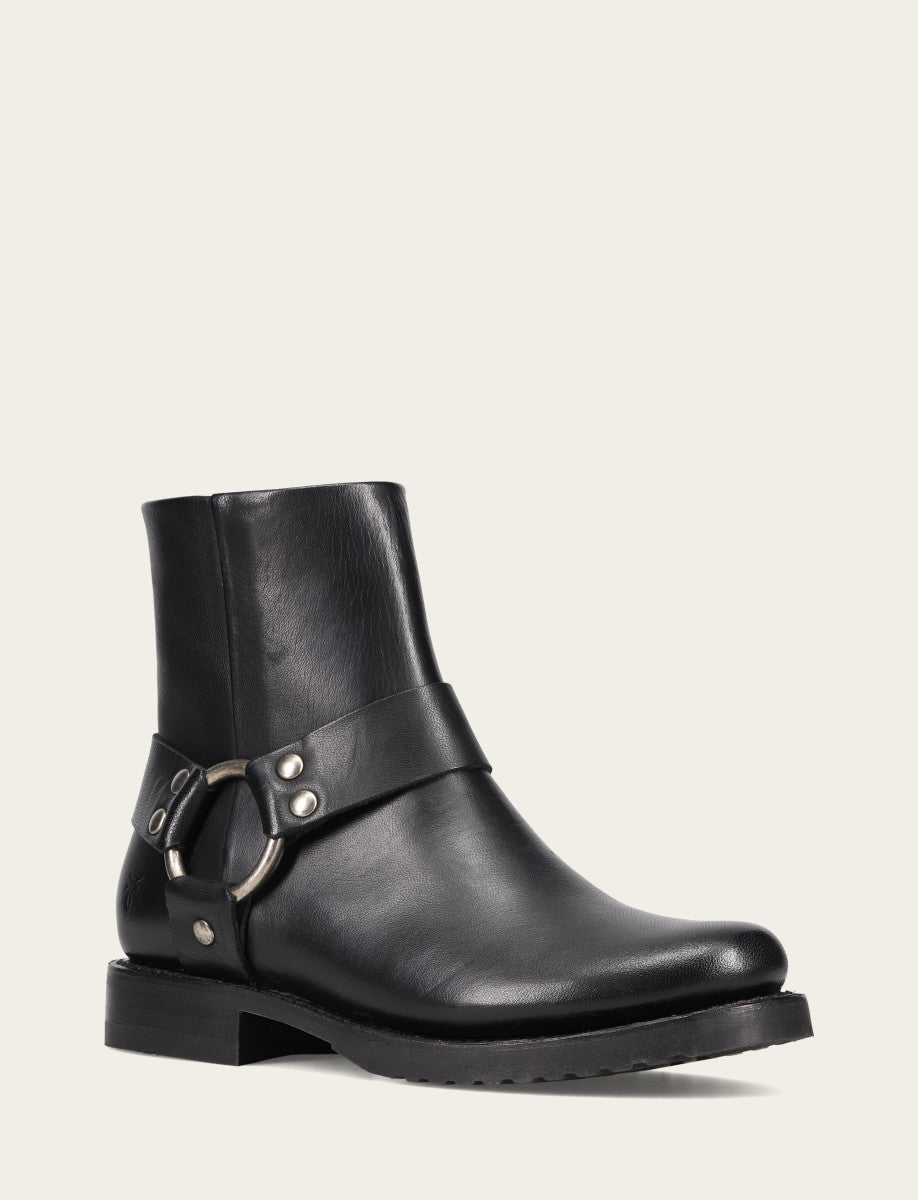 Black Booties Frye Women's Black Veronica Flex Harness Booties