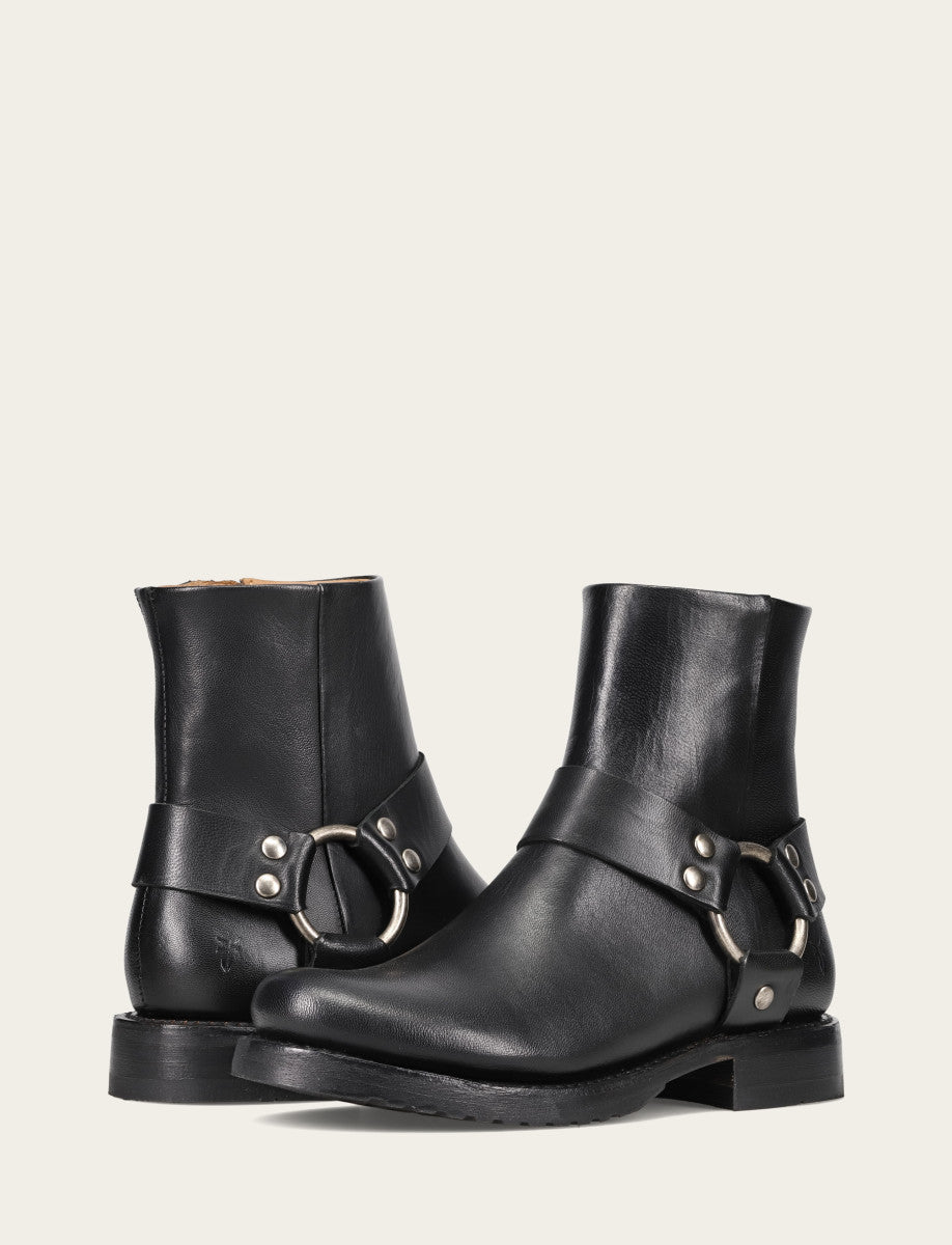 Black Booties Frye Women's Black Veronica Flex Harness Booties