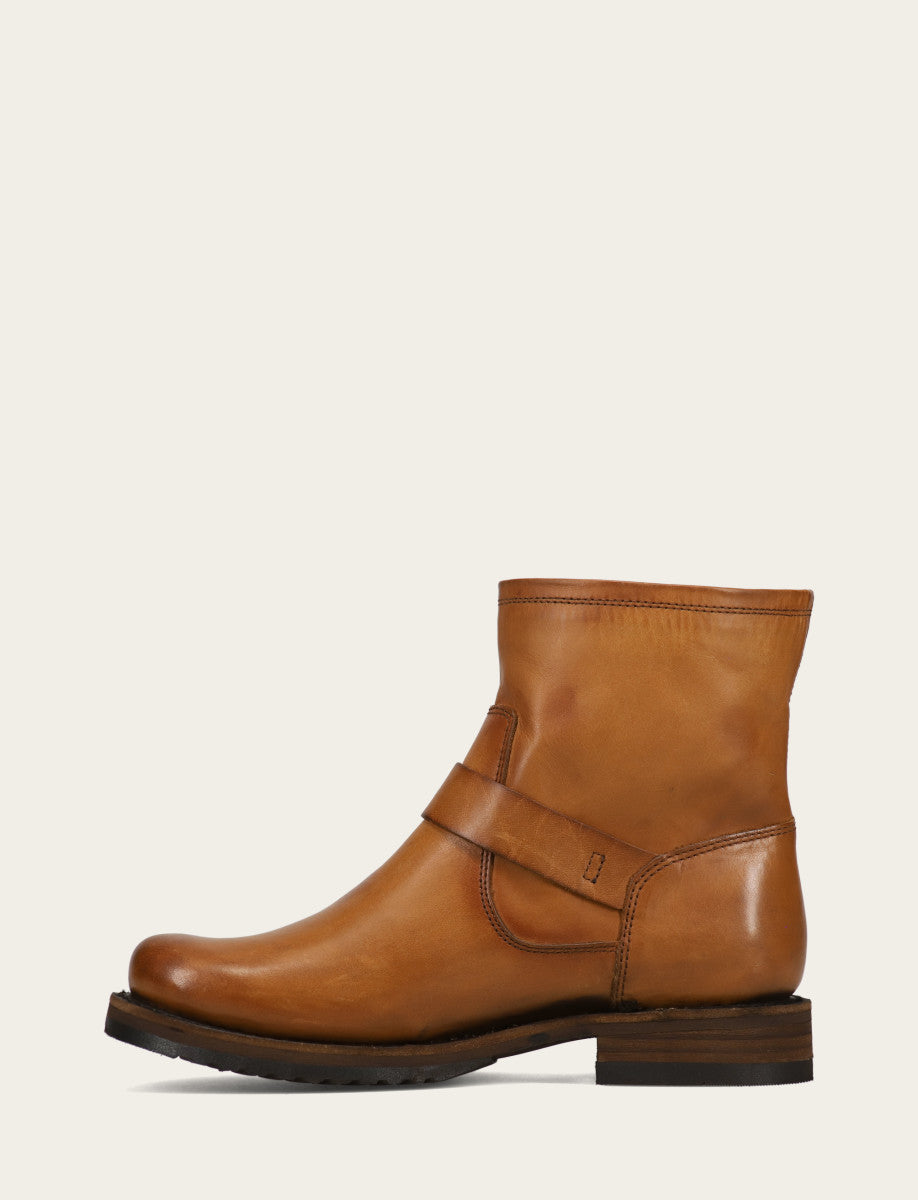 Caramel Booties Frye Women's Caramel Veronica Flex Bootie Booties