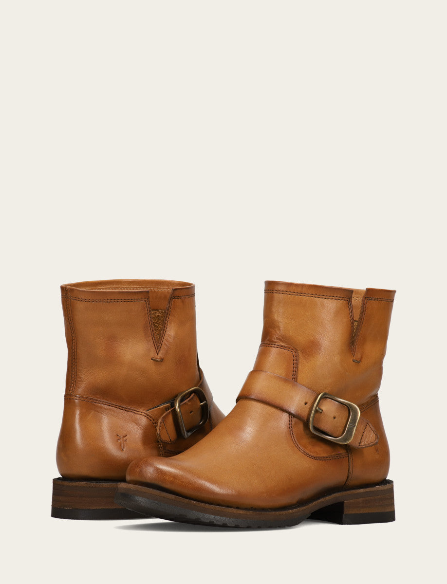 Caramel Booties Frye Women's Caramel Veronica Flex Bootie Booties