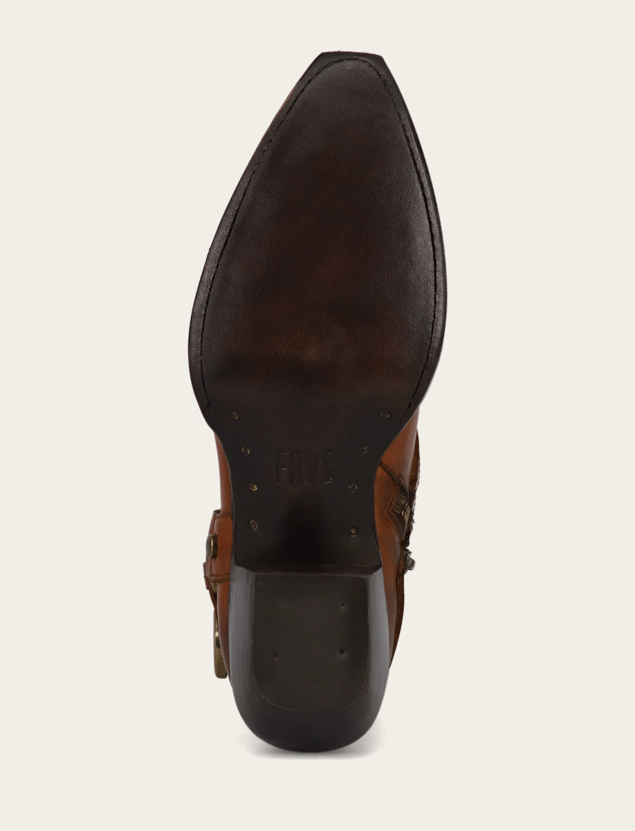 Caramel Booties Frye Women's Caramel Sacha Multi Strap Booties