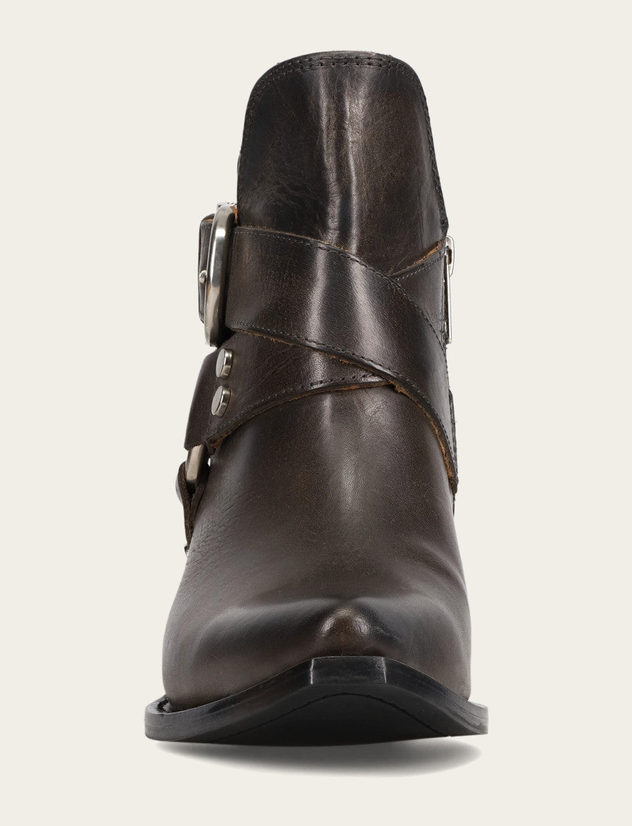 Steel Booties Frye Women's Steel Sacha Multi Strap Booties