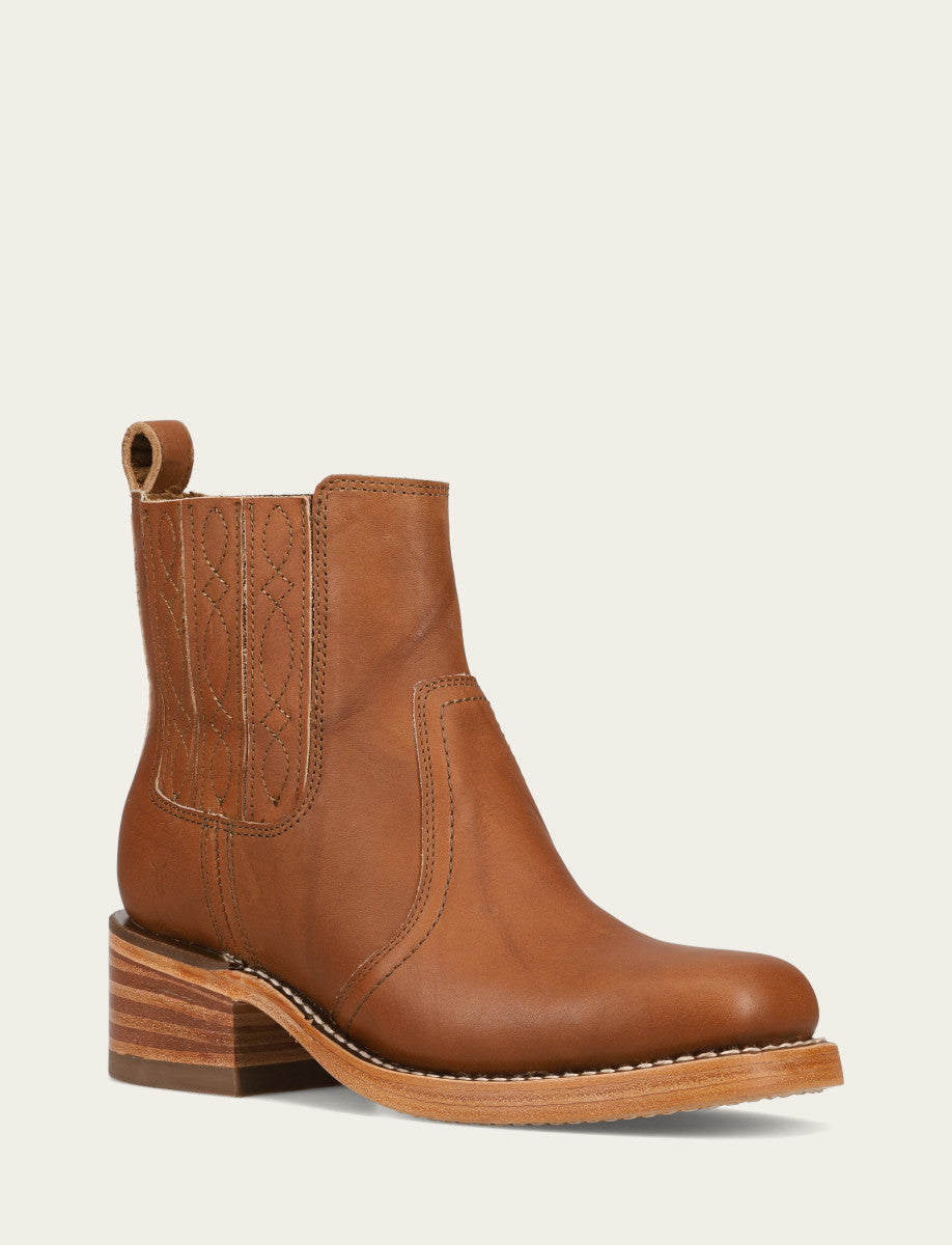 Saddle Booties Frye Women's Saddle Campus Chelsea Booties