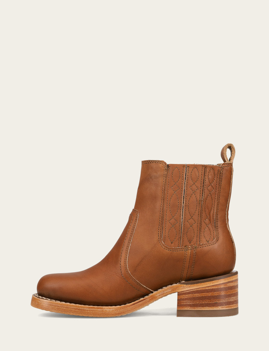 Saddle Booties Frye Women's Saddle Campus Chelsea Booties