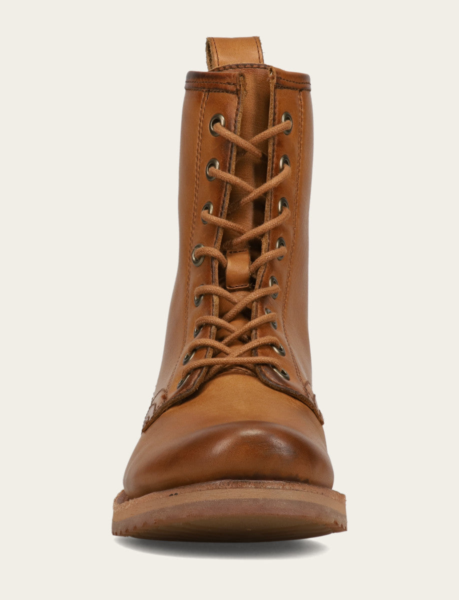 Caramel Booties Frye Women's Caramel Veronica Flex Combat Booties