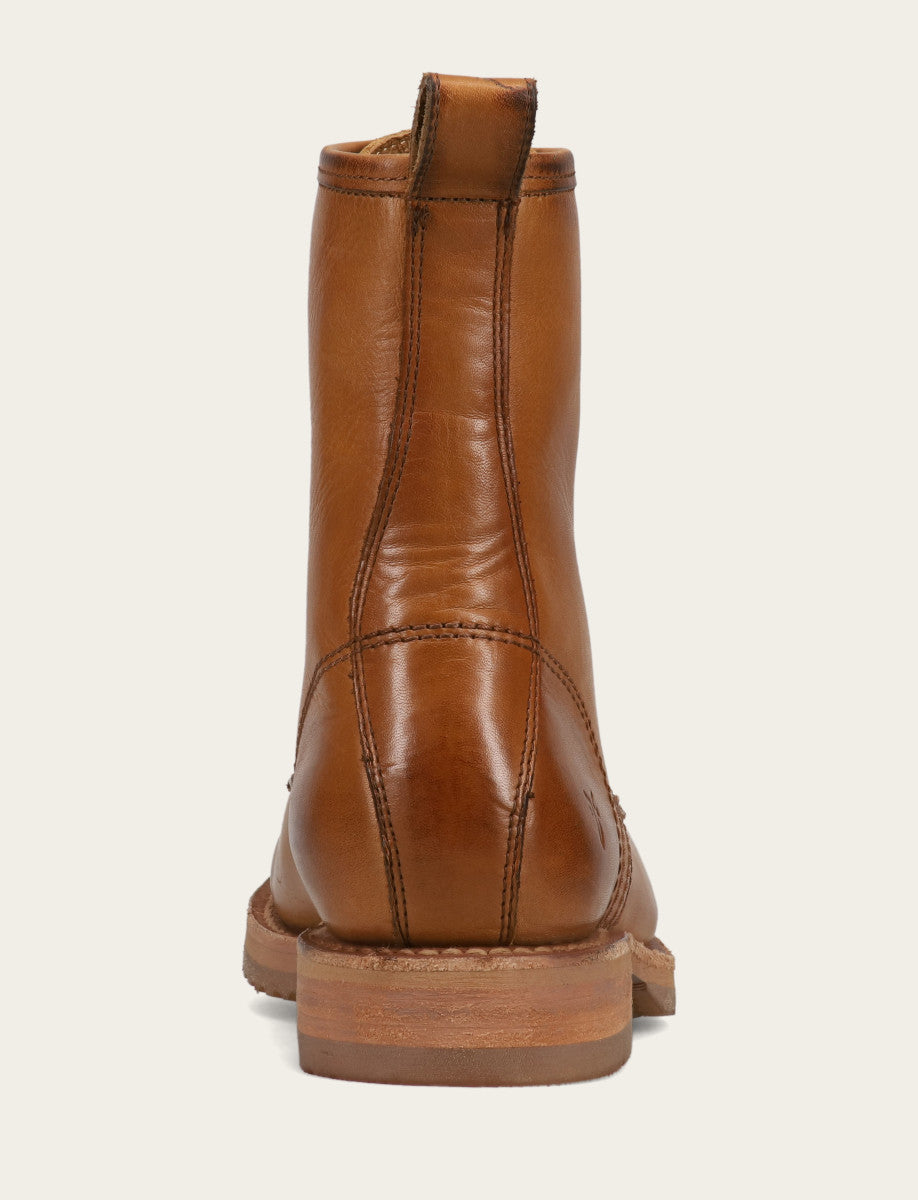Caramel Booties Frye Women's Caramel Veronica Flex Combat Booties