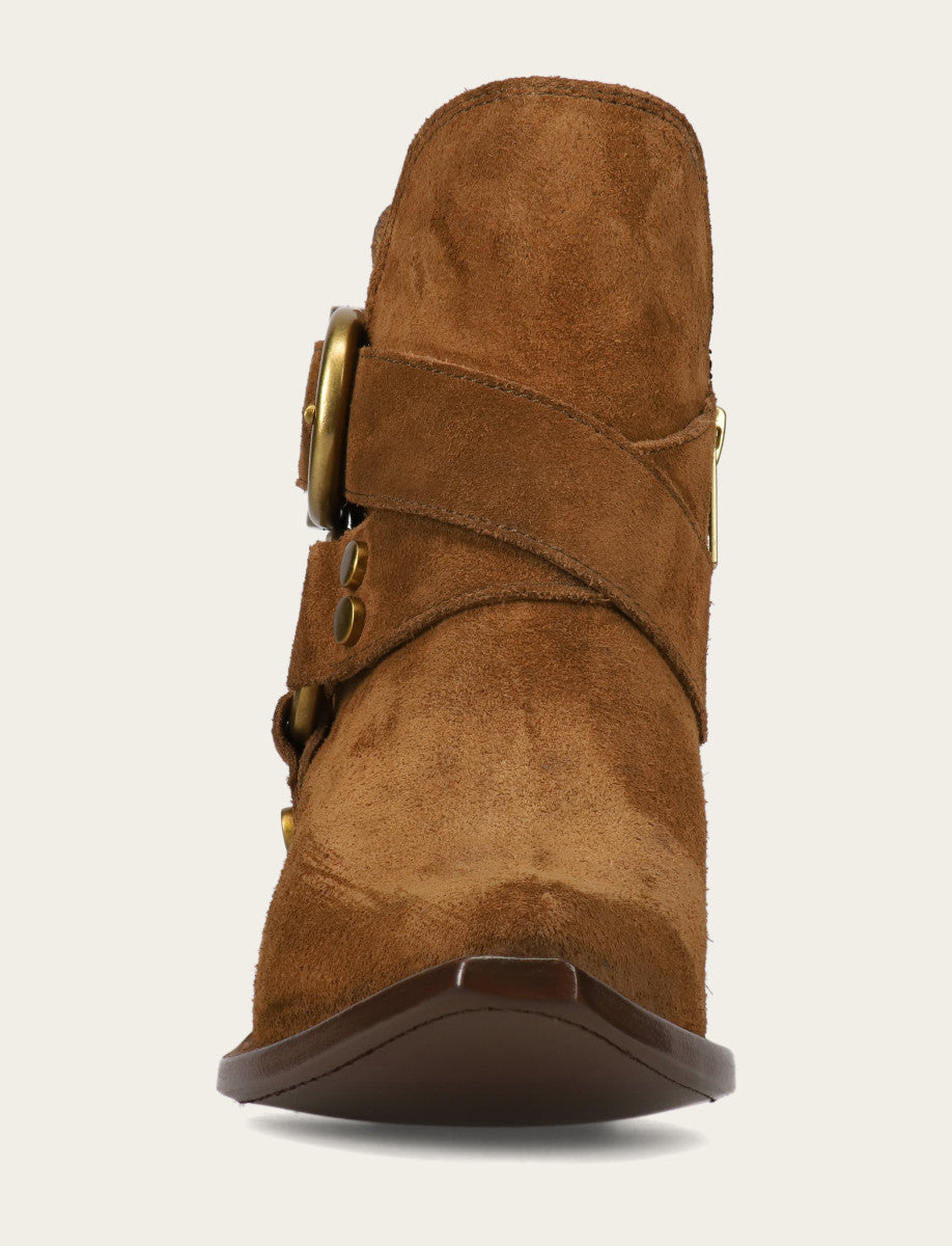 Bark Booties Frye Women's Bark Sacha Multi Strap Booties