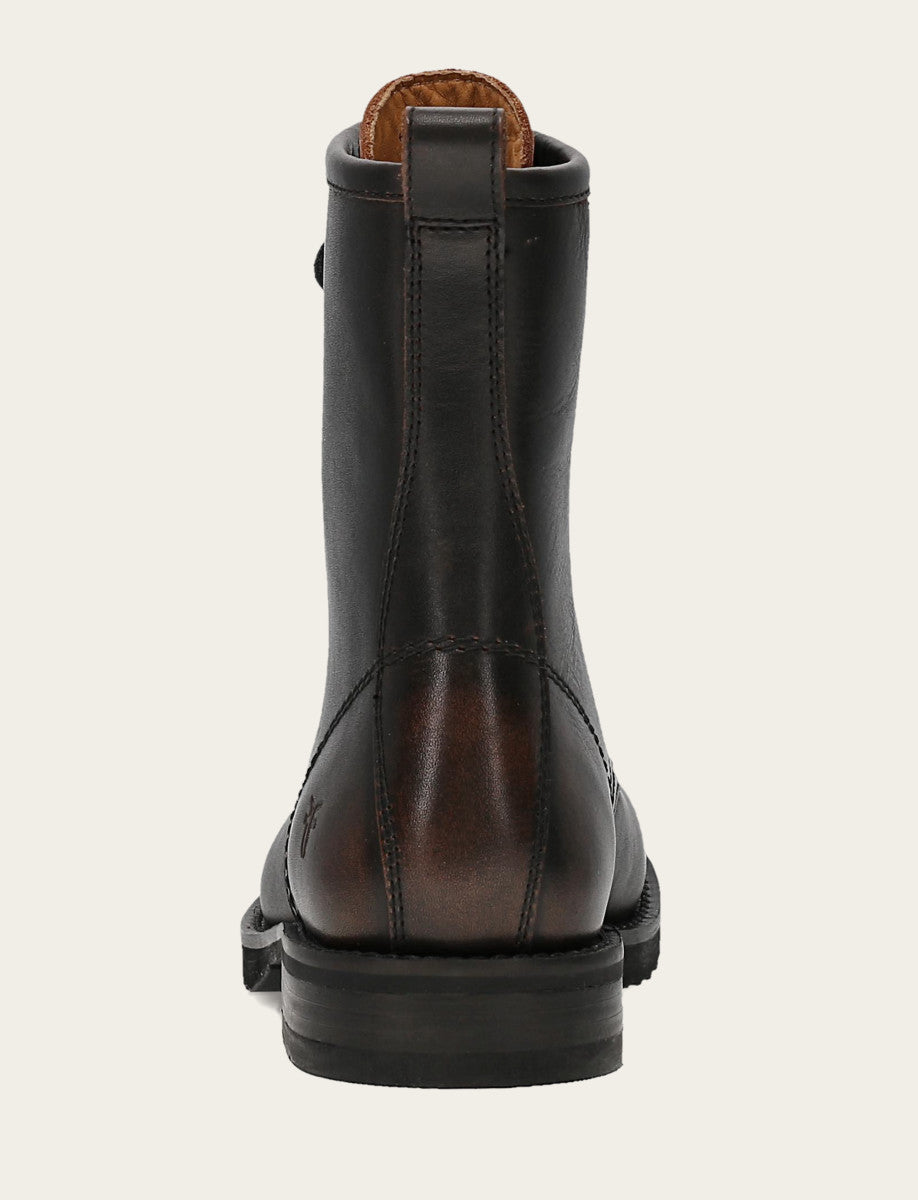 Antique Brown Booties Frye Antique Brown Veronica Flex Combat Boot