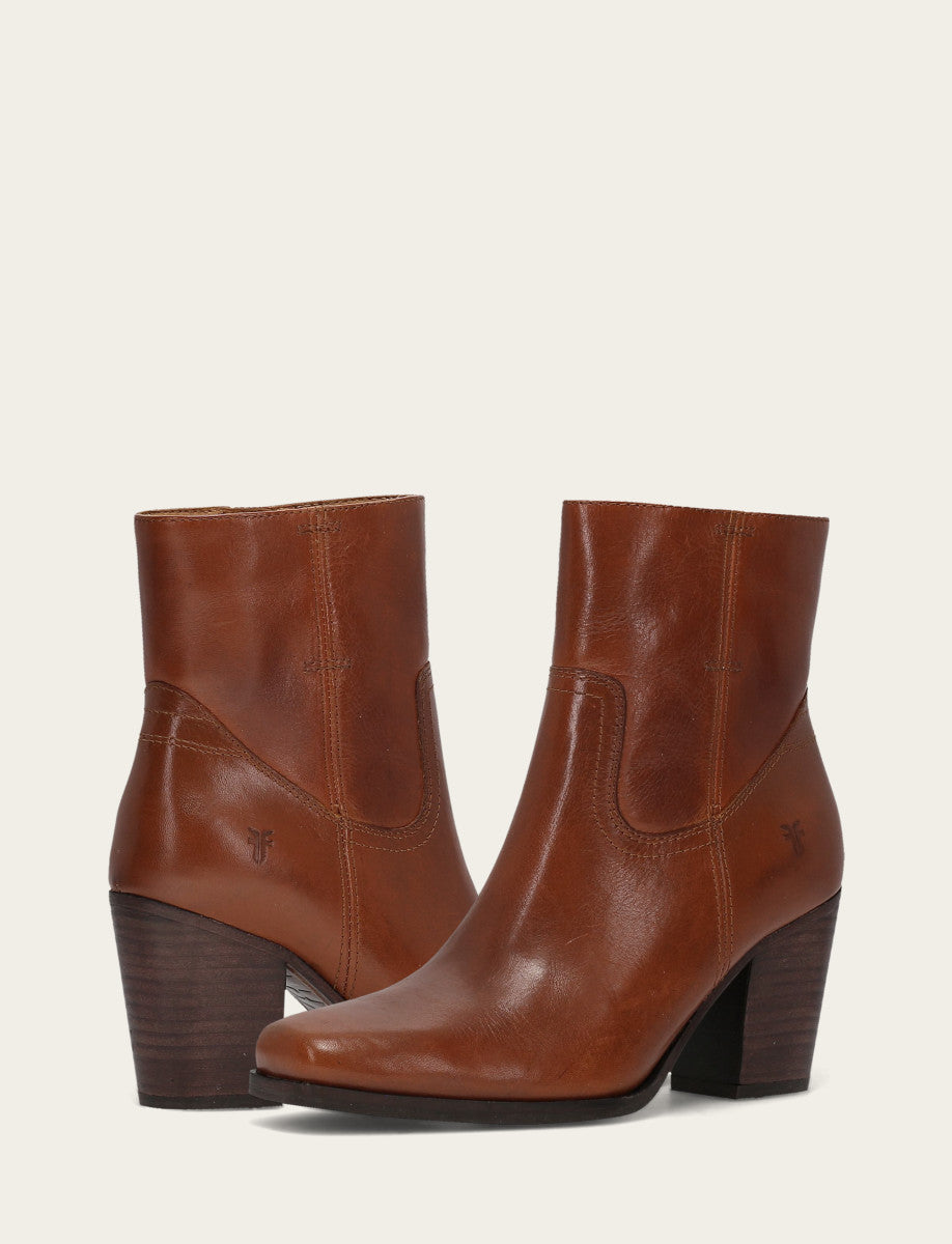 Cinnamon Booties Frye Women's Cinnamon Shiloh Zip Booties