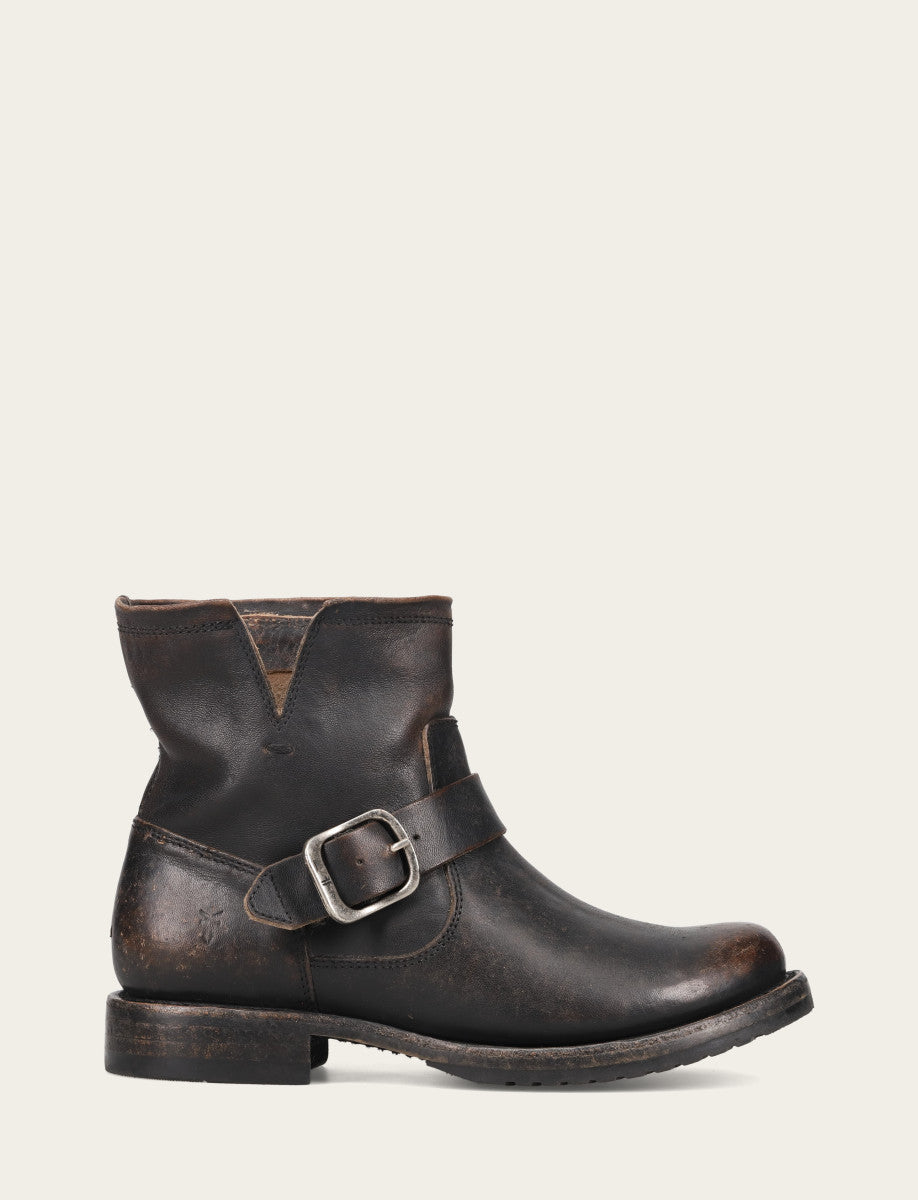 Antique Black Booties Frye Women's Antique Black Veronica Flex Booties