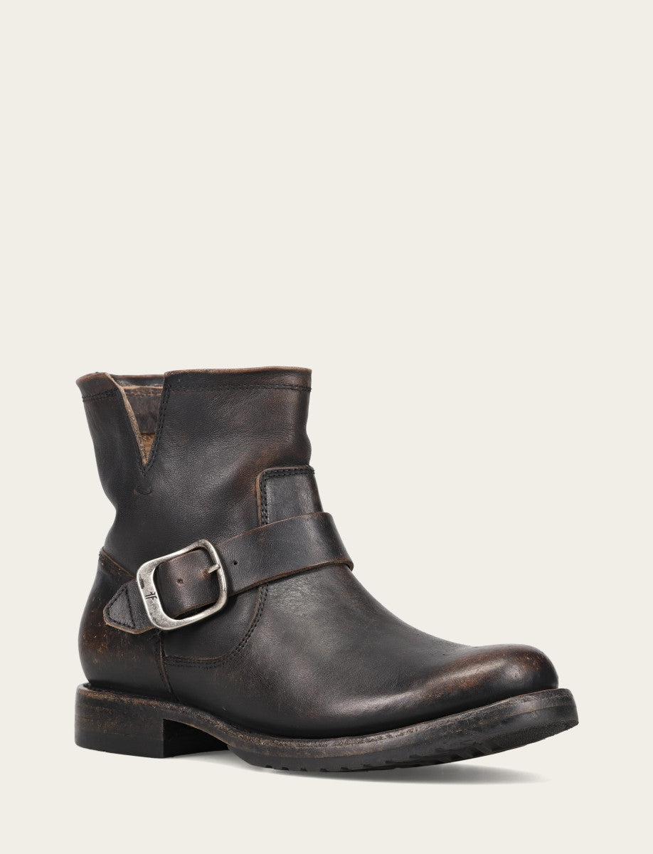 Antique Black Booties Frye Women's Antique Black Veronica Flex Booties