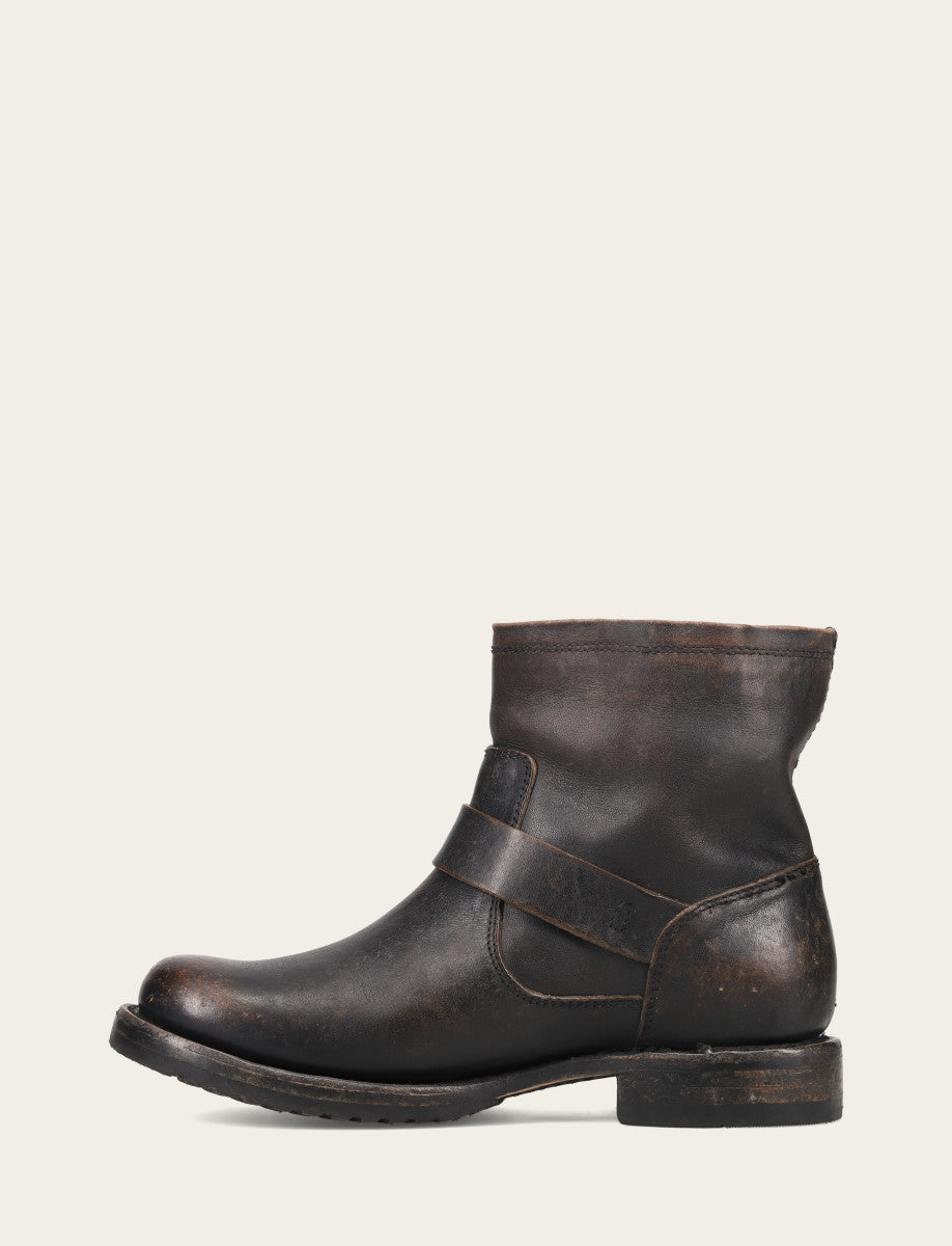 Antique Black Booties Frye Women's Antique Black Veronica Flex Booties