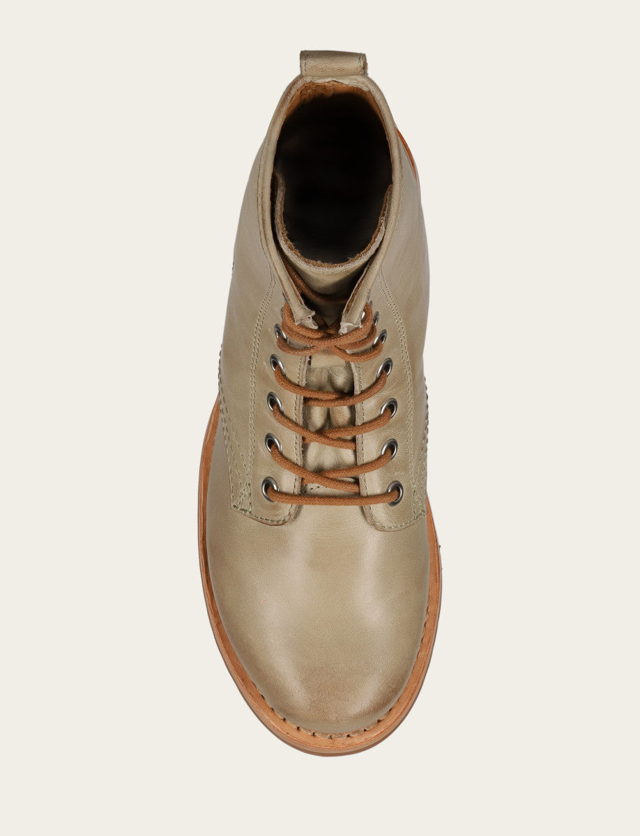Eucalyptus Booties Frye Women's Eucalyptus Veronica Flex Combat Boot
