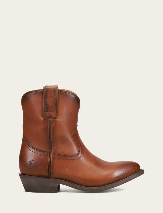 Cognac Booties Frye Women's Cognac Billy Short Booties