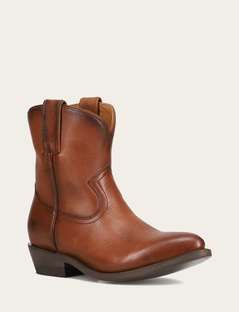 Cognac Booties Frye Women's Cognac Billy Short Booties