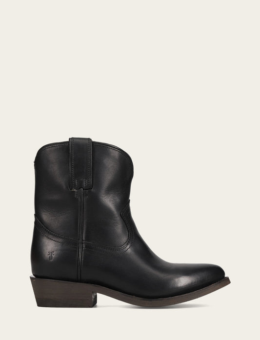 Black Booties Frye Women's Black Billy Short Booties