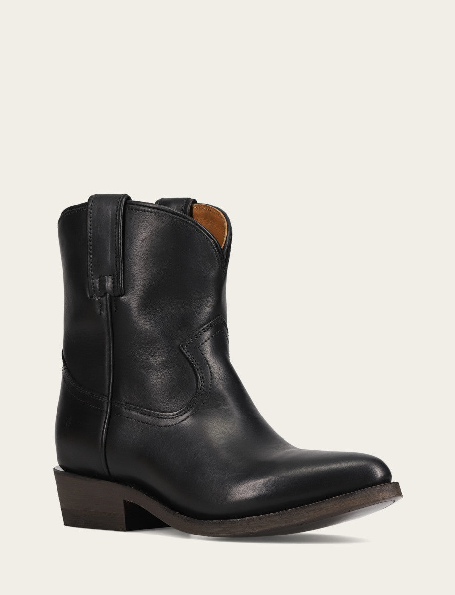 Black Booties Frye Women's Black Billy Short Booties