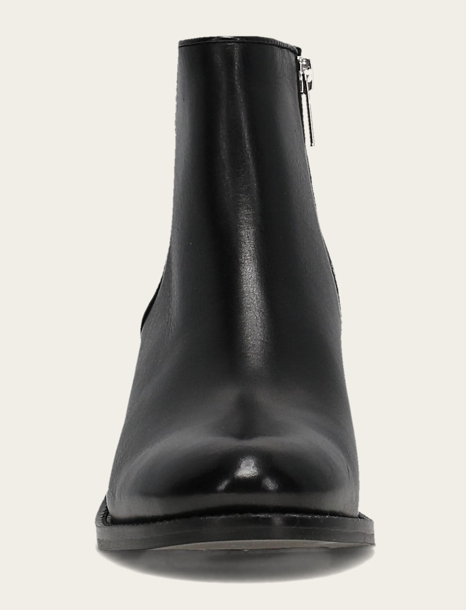 Black Booties Frye Women's Black Carson 2 Piping Booties