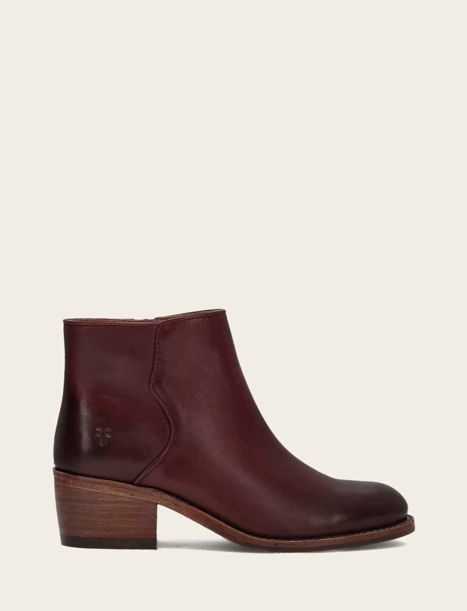 Merlot Booties Frye Women's Merlot Carson 2 Piping Booties