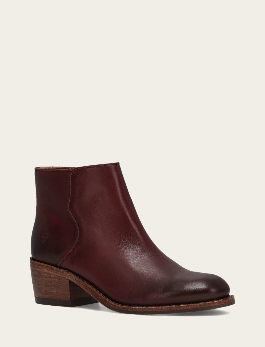 Merlot Booties Frye Women's Merlot Carson 2 Piping Booties