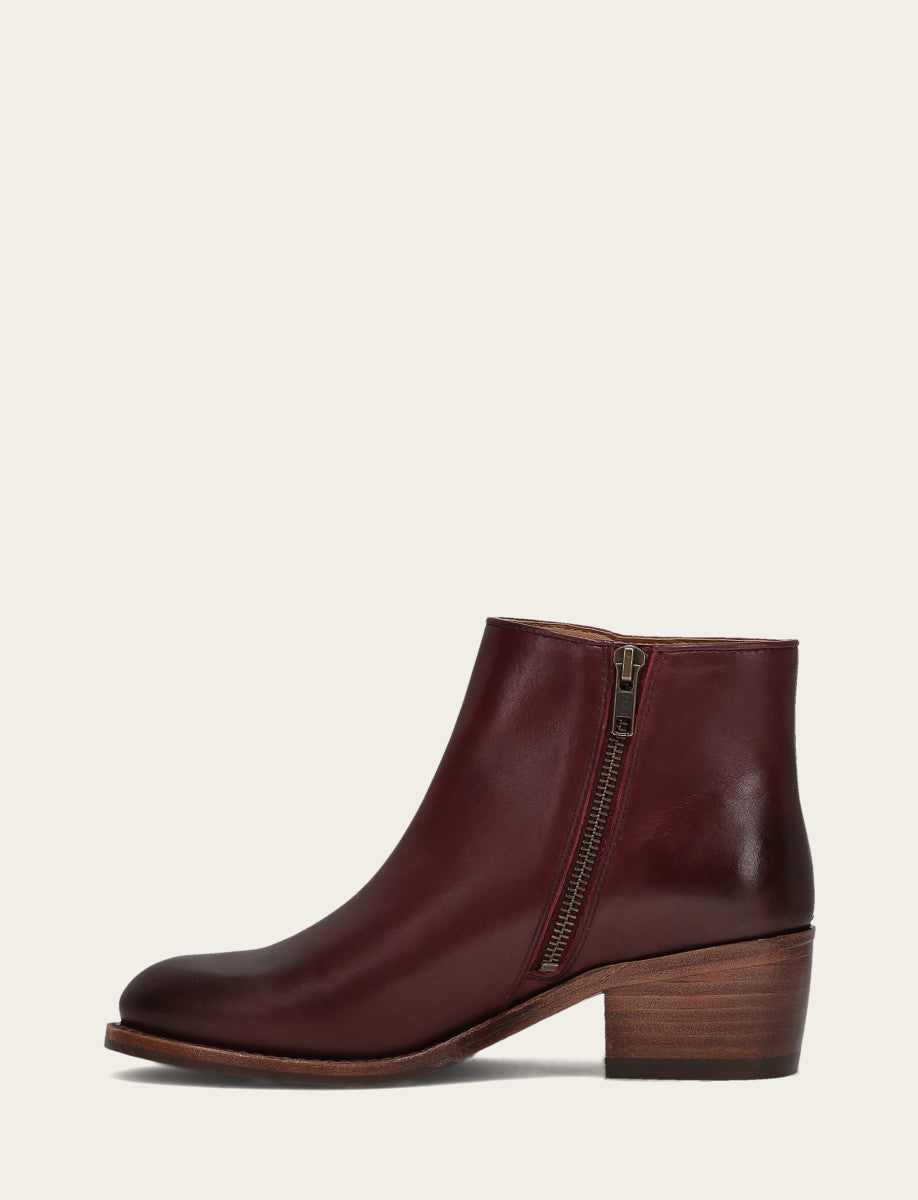 Merlot Booties Frye Women's Merlot Carson 2 Piping Booties