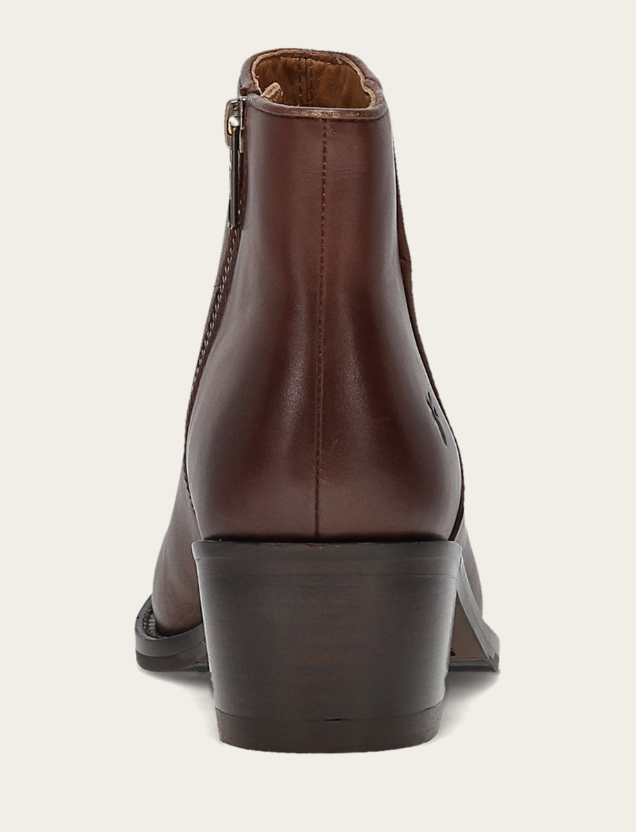 Saddle Booties Frye Women's Saddle Carson 2 Piping Booties