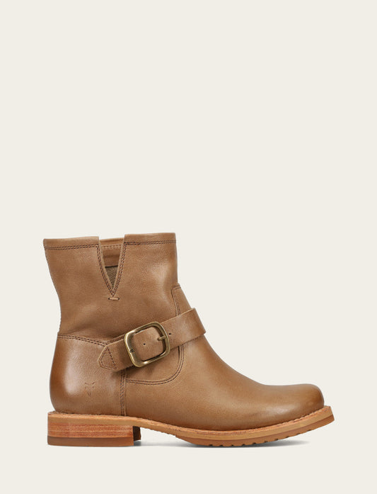 Beige Booties Frye Women's Beige Veronica Flex Booties