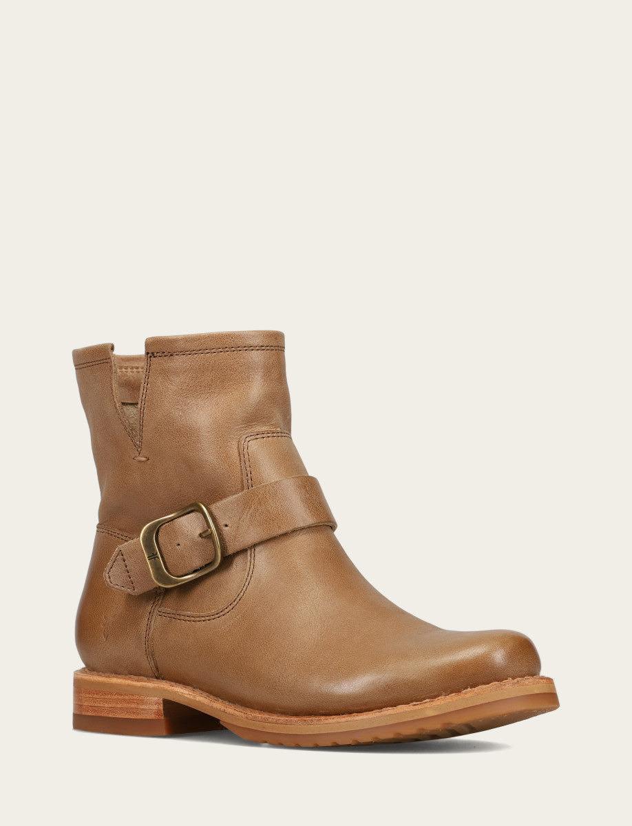 Beige Booties Frye Women's Beige Veronica Flex Booties