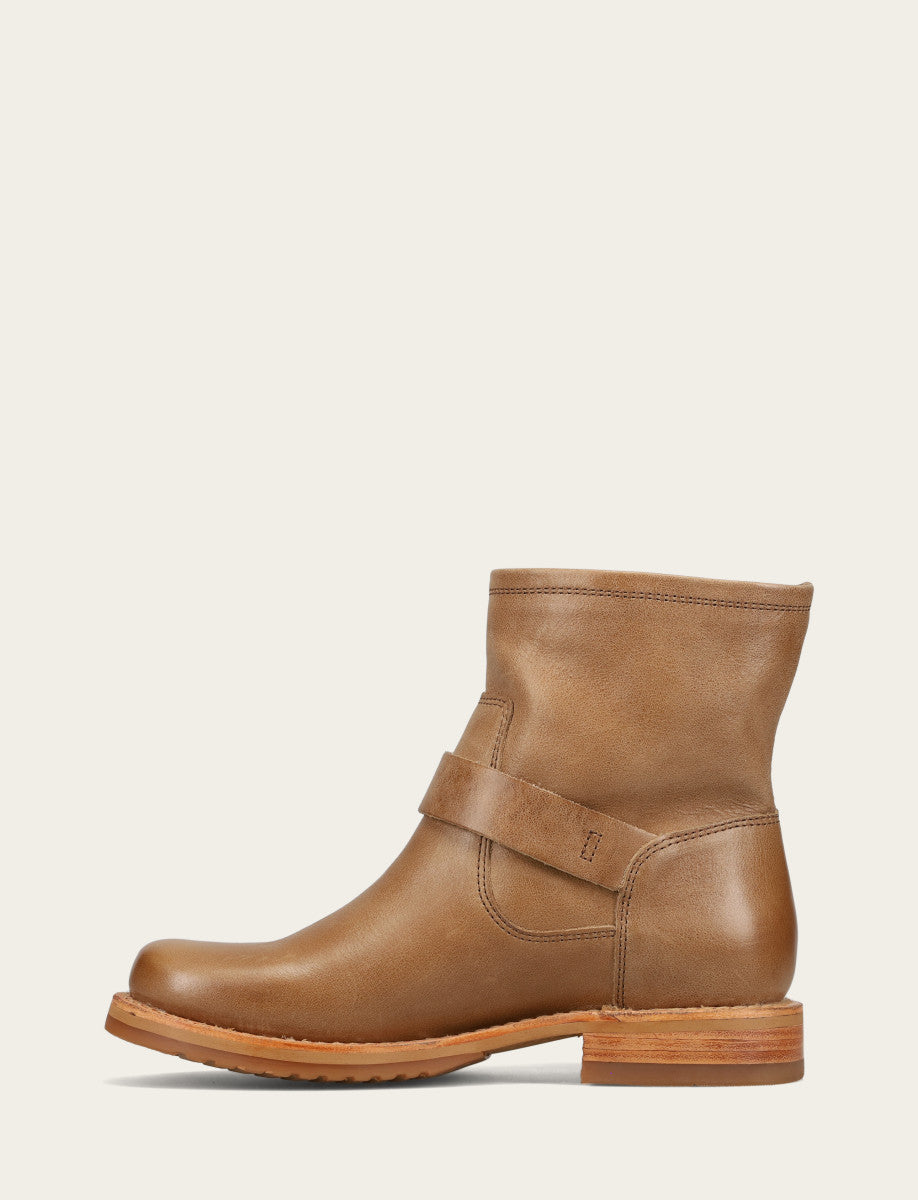 Beige Booties Frye Women's Beige Veronica Flex Booties