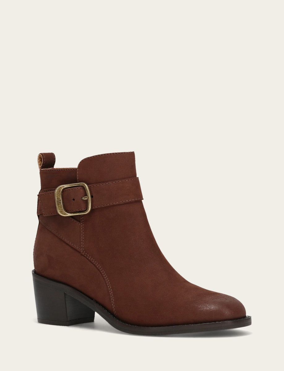 Brown Booties Frye Women's Brown Piper Booties