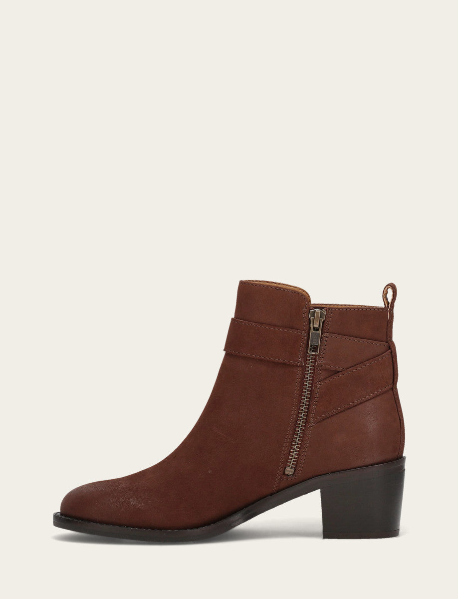 Brown Booties Frye Women's Brown Piper Booties