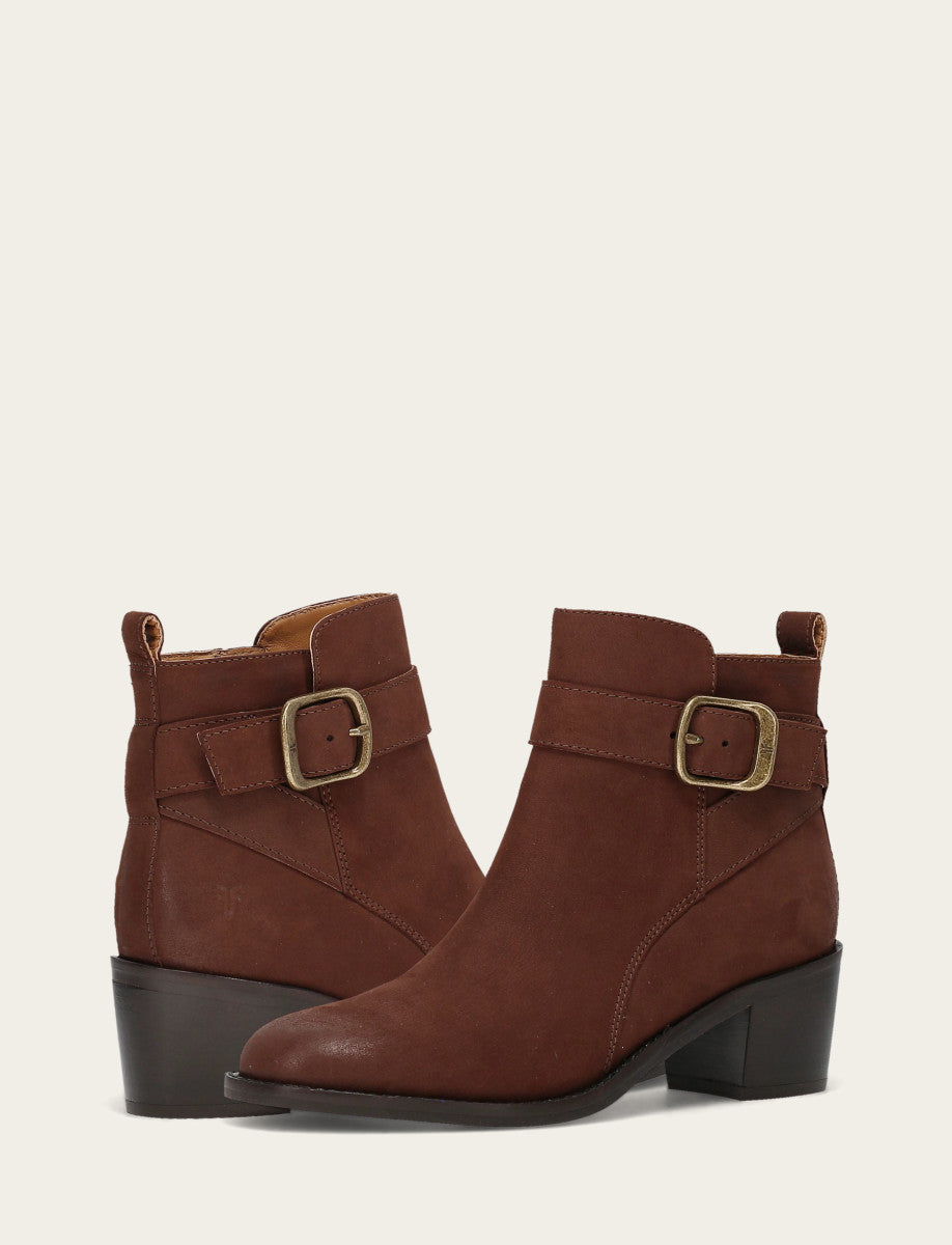 Brown Booties Frye Women's Brown Piper Booties