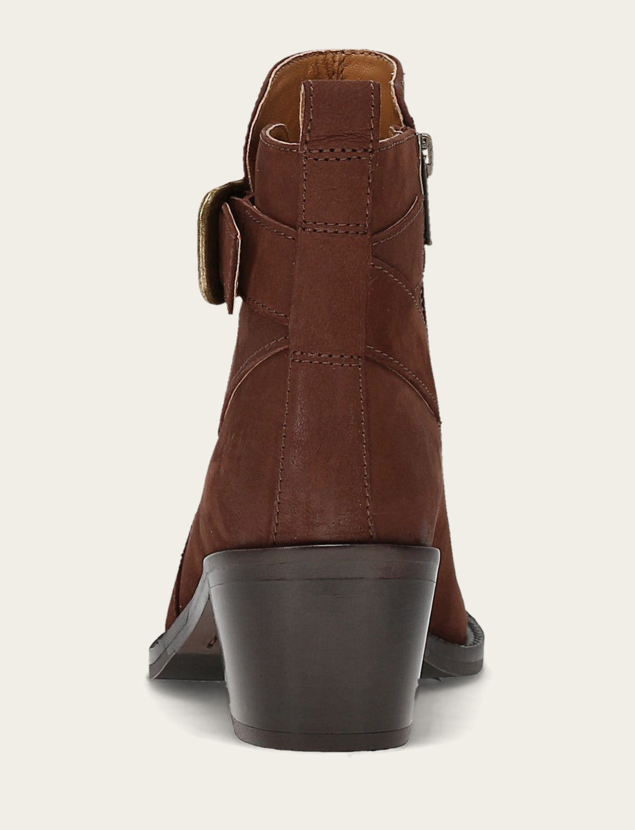 Brown Booties Frye Women's Brown Piper Booties