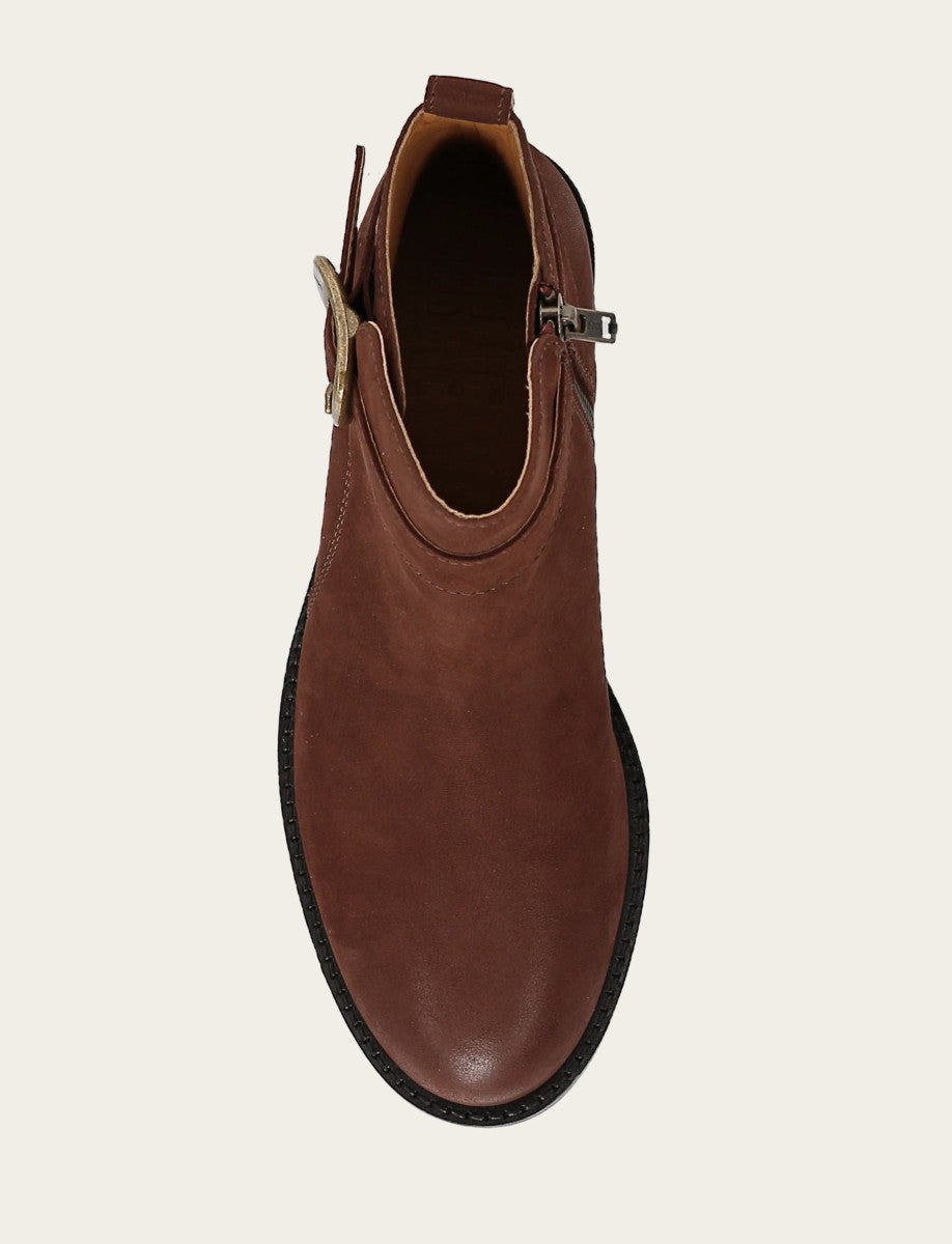 Brown Booties Frye Women's Brown Piper Booties