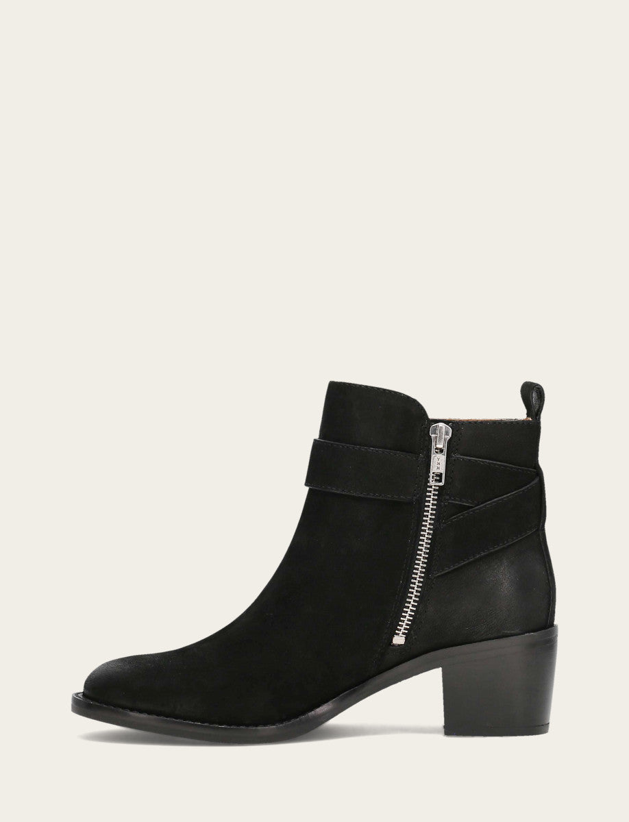 Black Booties Frye Women's Black Piper Booties