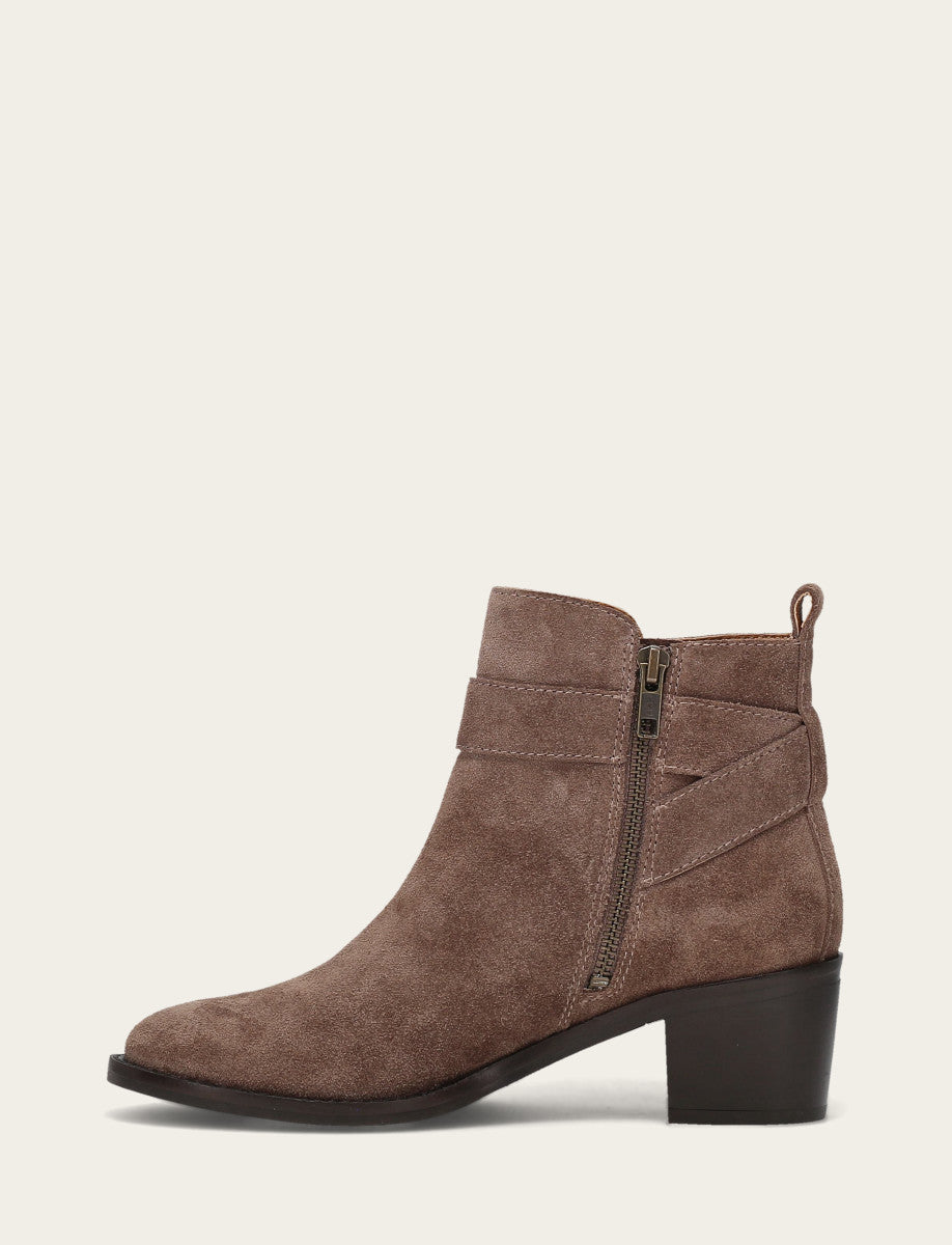 Taupe Booties Frye Women's Taupe Piper Booties