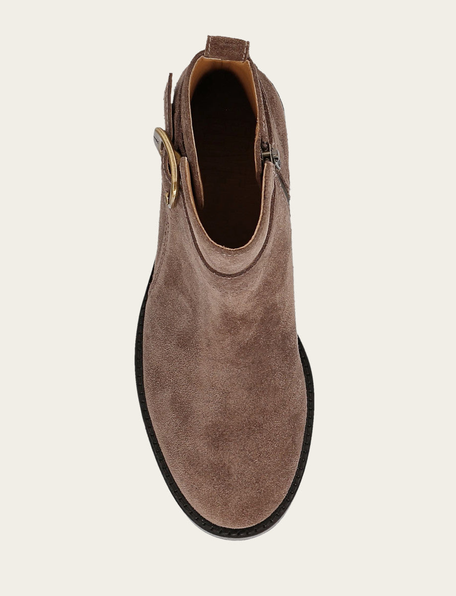 Taupe Booties Frye Women's Taupe Piper Booties