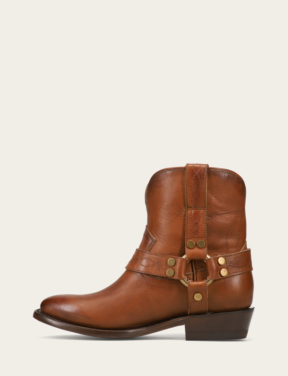 Saddle Booties Frye Women's Saddle Billy Short Harness Booties
