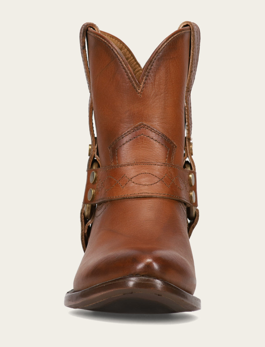 Saddle Booties Frye Women's Saddle Billy Short Harness Booties