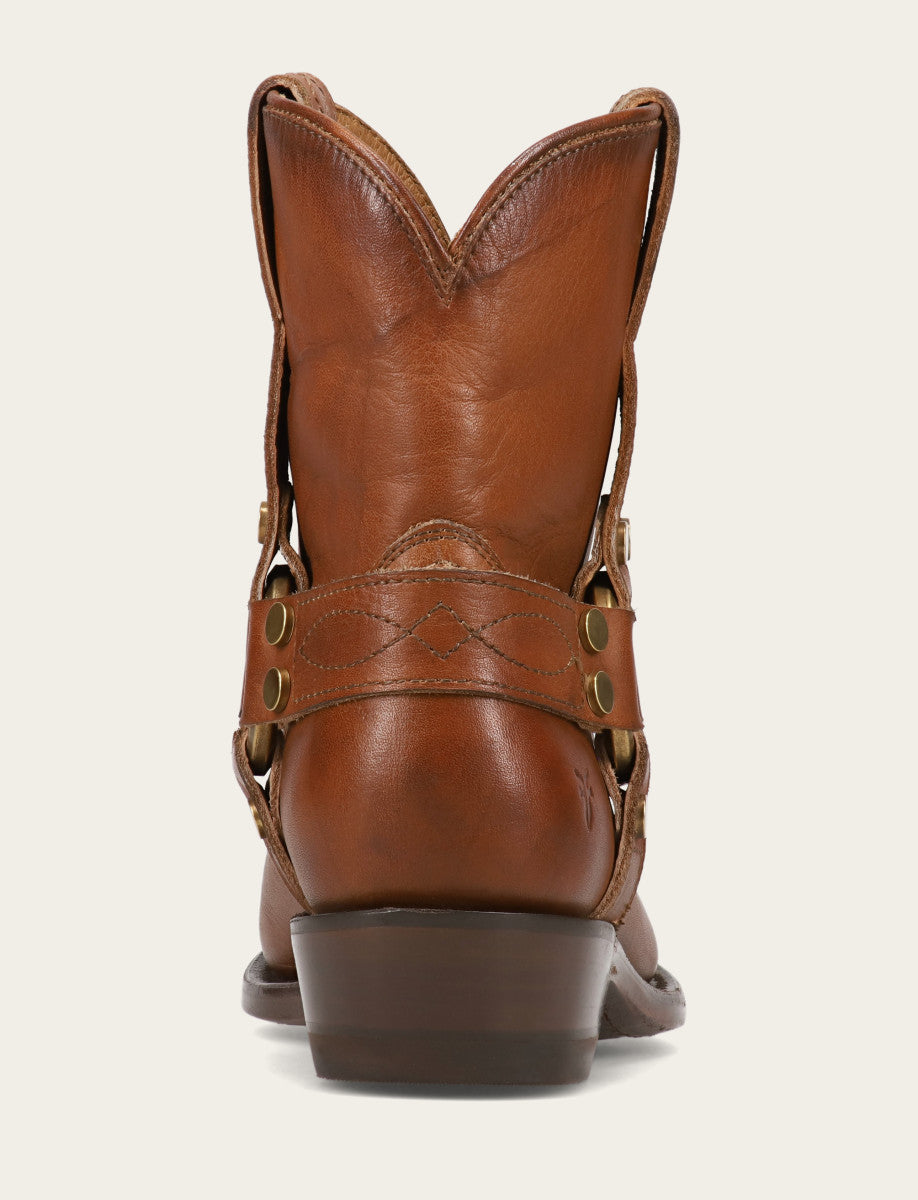 Saddle Booties Frye Women's Saddle Billy Short Harness Booties