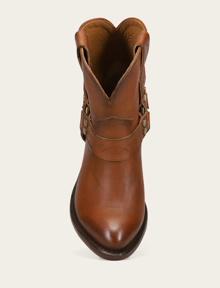 Saddle Booties Frye Women's Saddle Billy Short Harness Booties