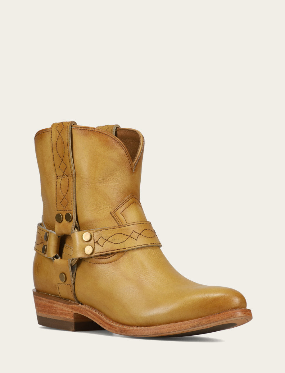 Banana Booties Frye Women's Banana Billy Short Harness Booties