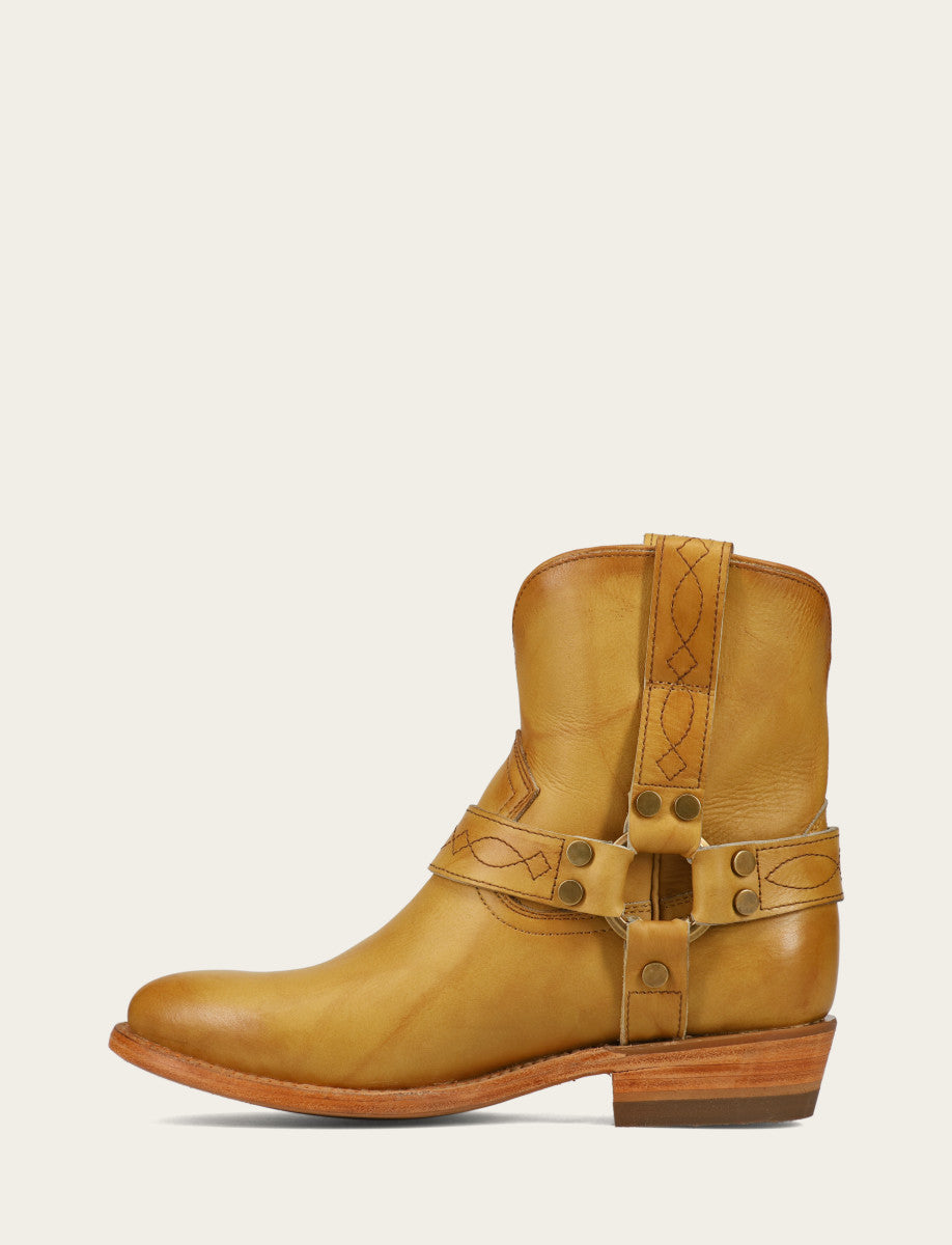 Banana Booties Frye Women's Banana Billy Short Harness Booties