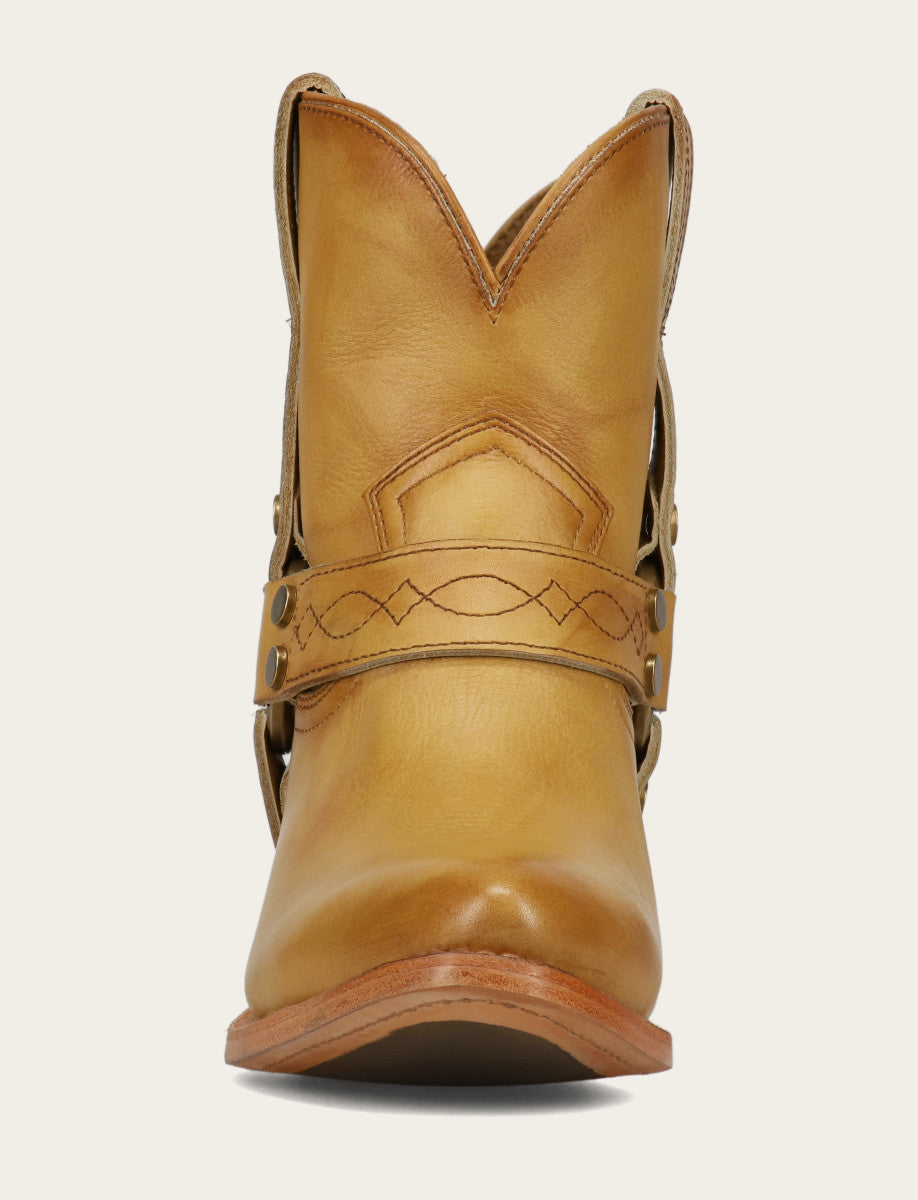 Banana Booties Frye Women's Banana Billy Short Harness Booties