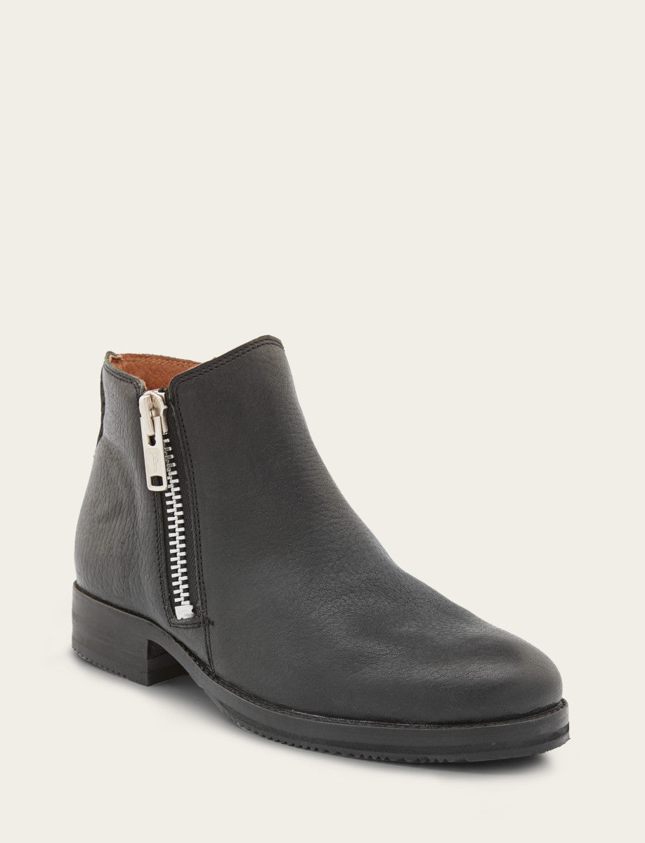 Black Booties Frye Women's Black Madison Moto Shooties