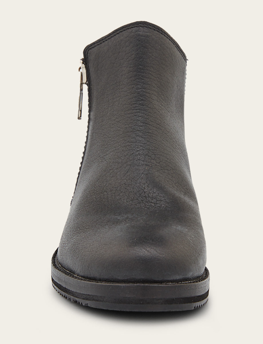 Black Booties Frye Women's Black Madison Moto Shooties