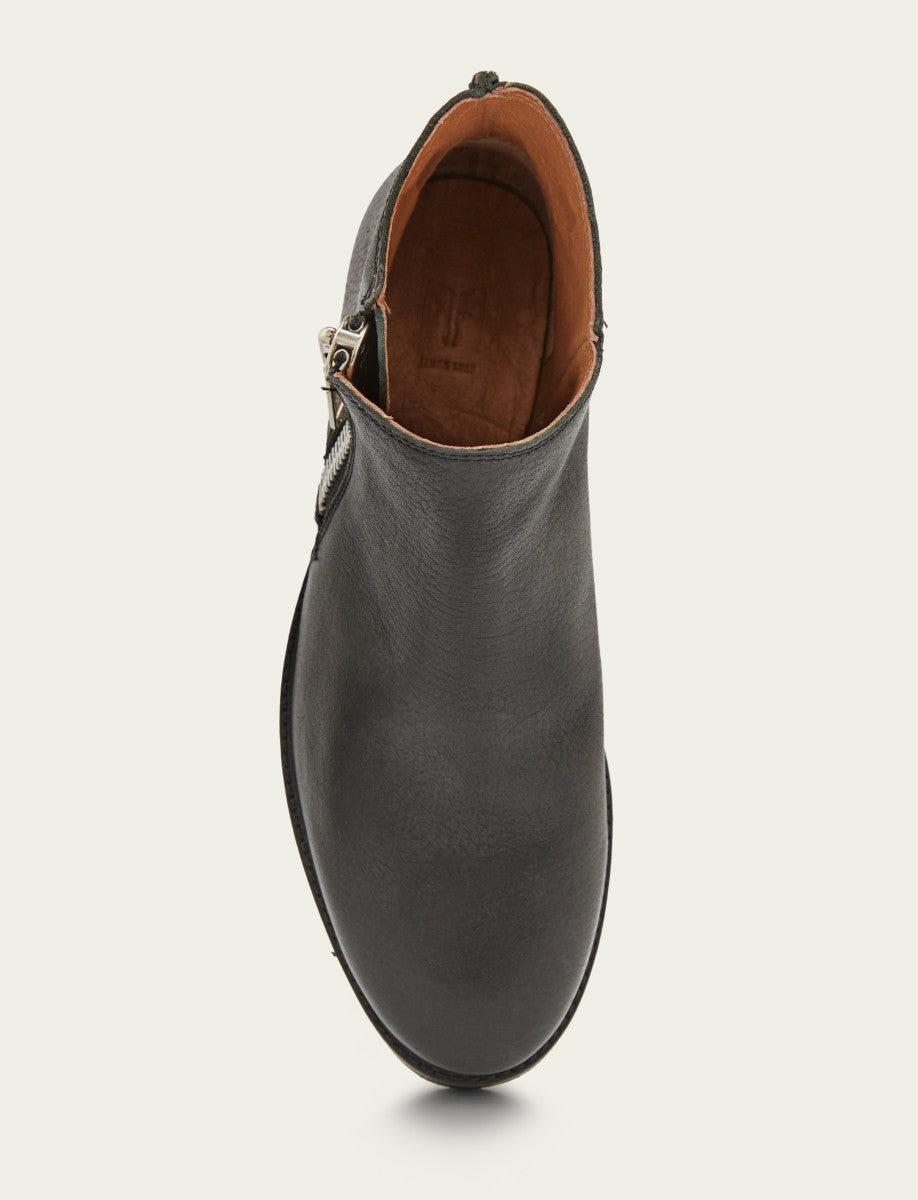 Black Booties Frye Women's Black Madison Moto Shooties