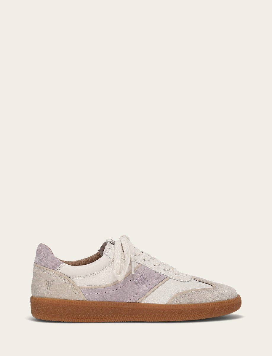Ivory Lavender Sneakers Frye Milly Low Lace